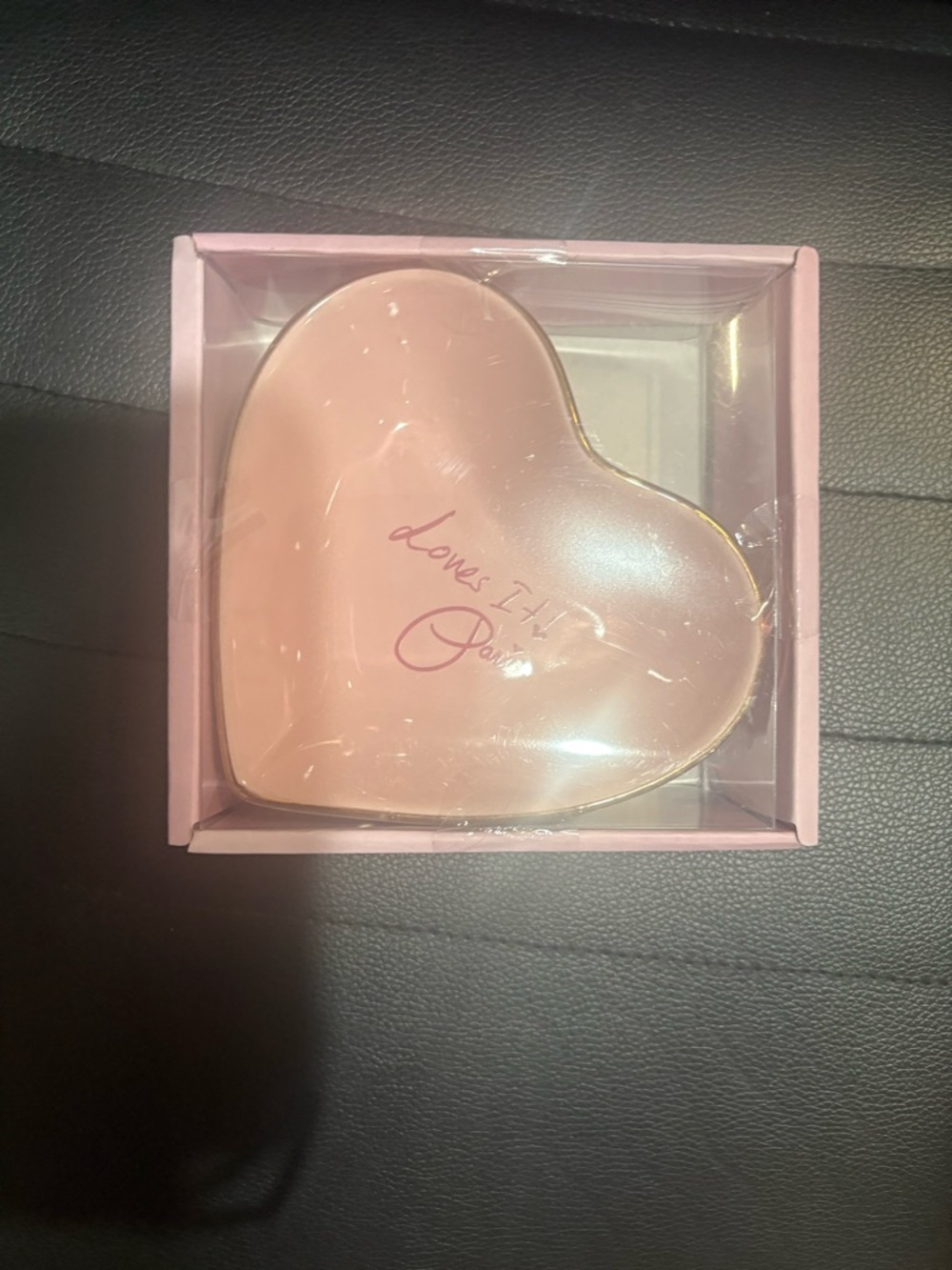 Paris Hilton Heart-Shaped Highlighter Compact - Light Pink
